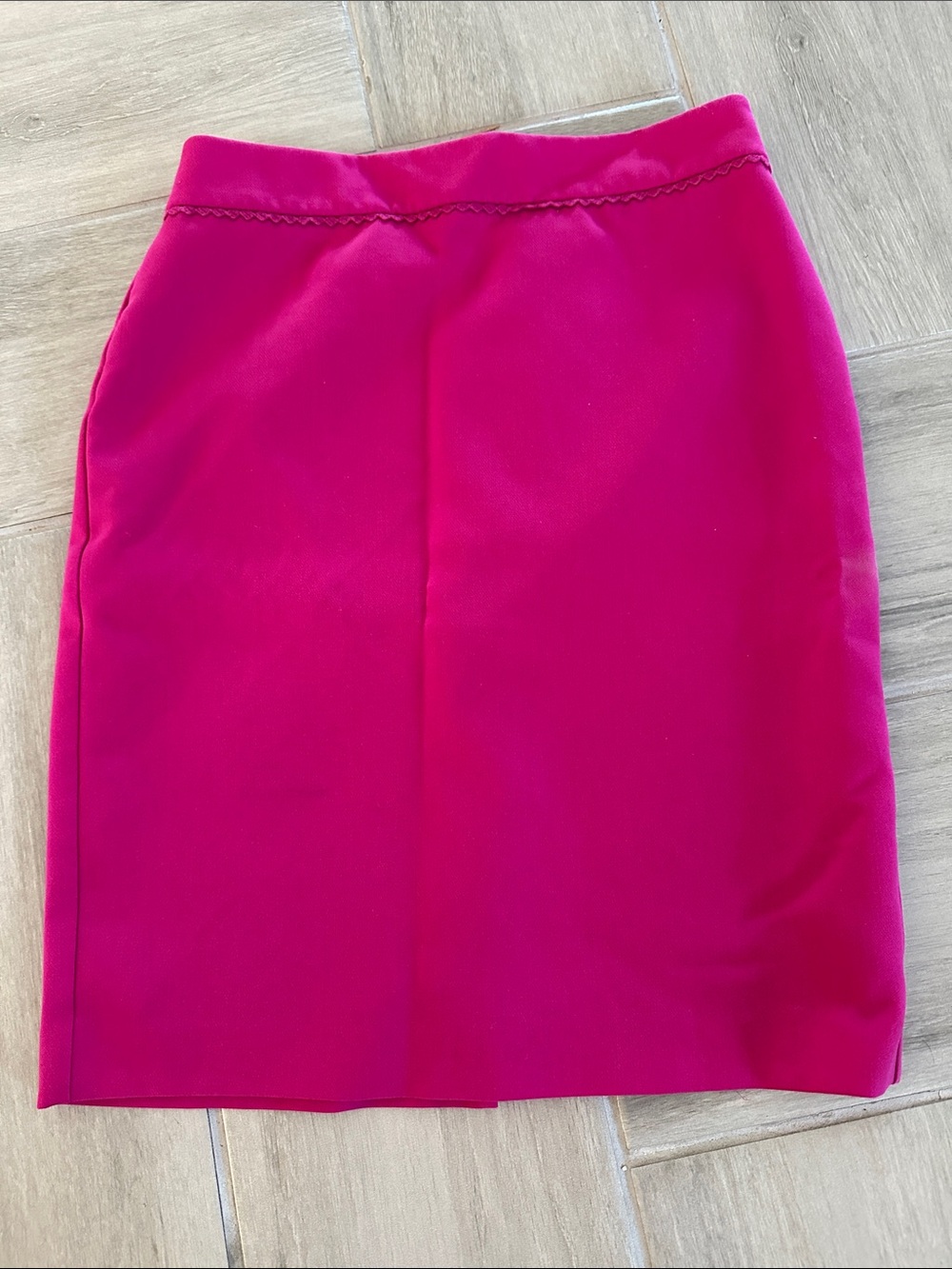 Ann Taylor Factory Fuchsia Pencil Skirt
